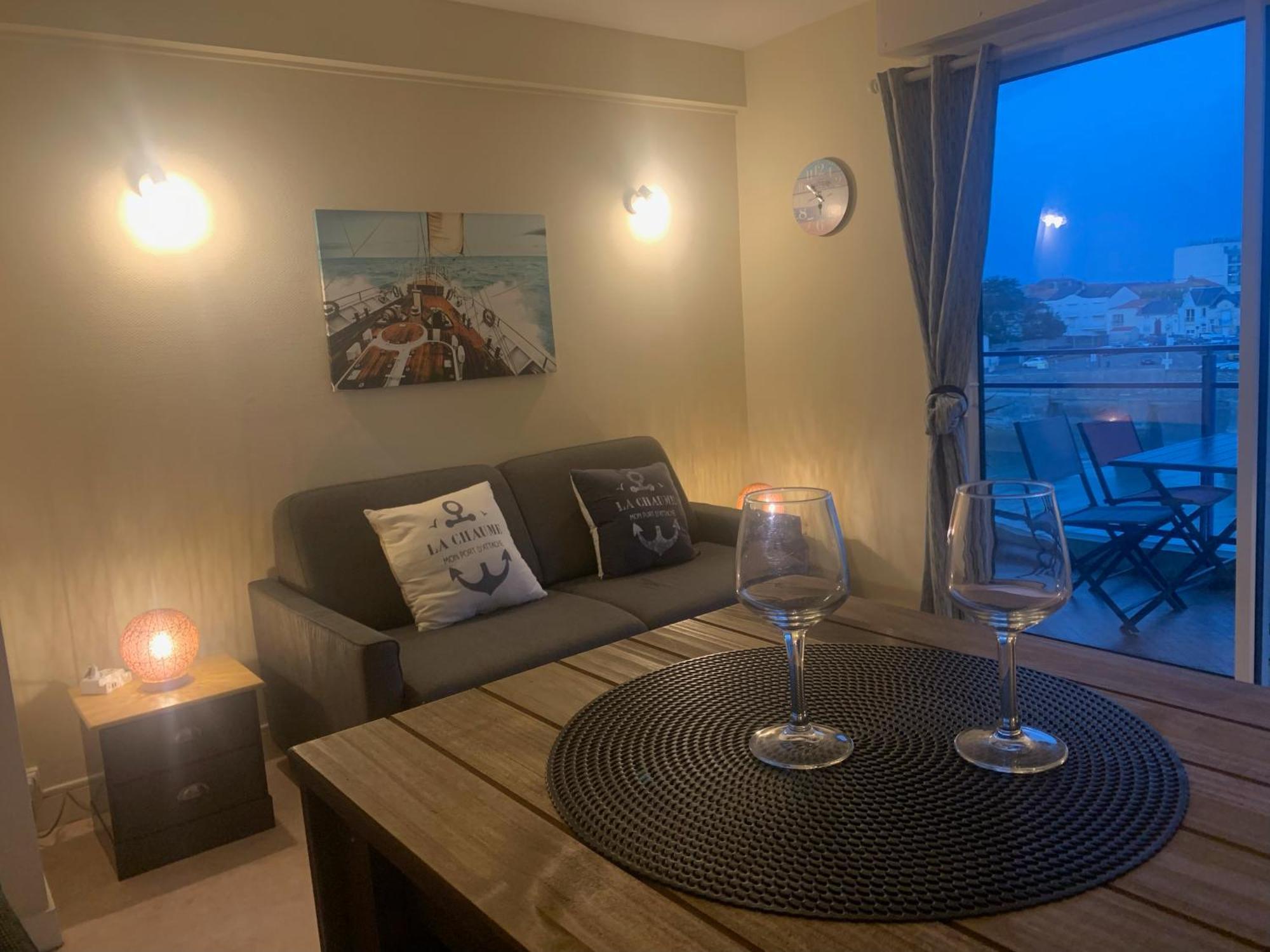 Le Vendee Globe Sous Votre Balcon Appartement La Chaume Buitenkant foto